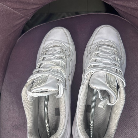 (2 Pair) Nike Air Max LTD 3 Triple White Sneakers - Picture 14 of 16